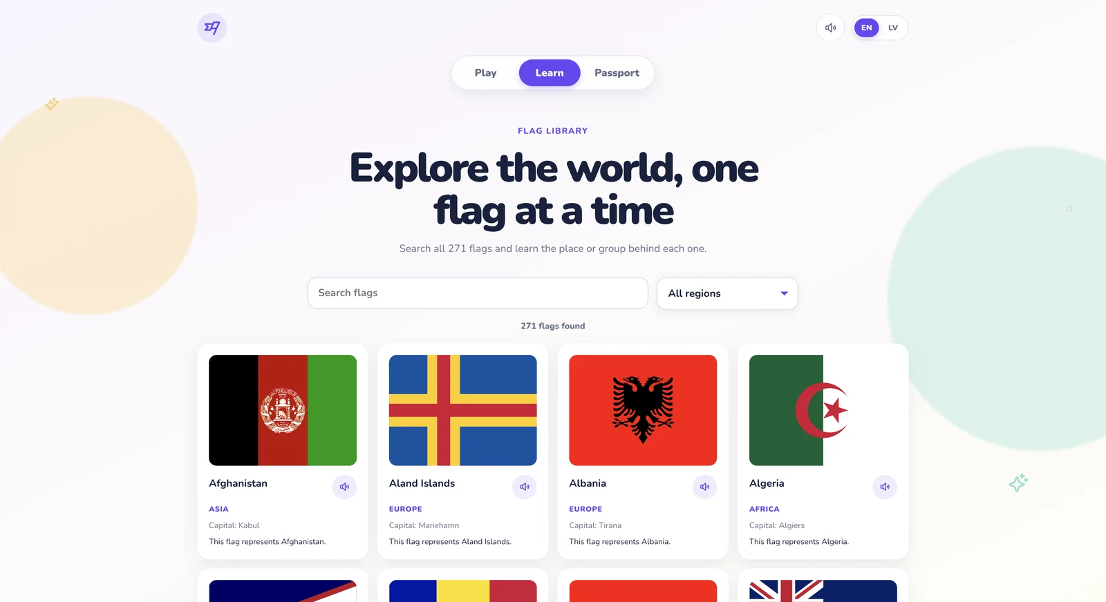 Flag game — 2