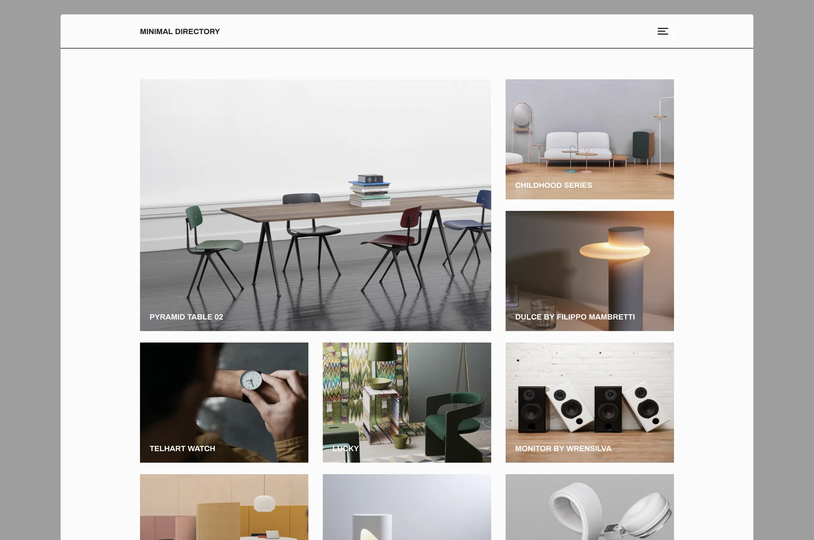 Minimal Directory