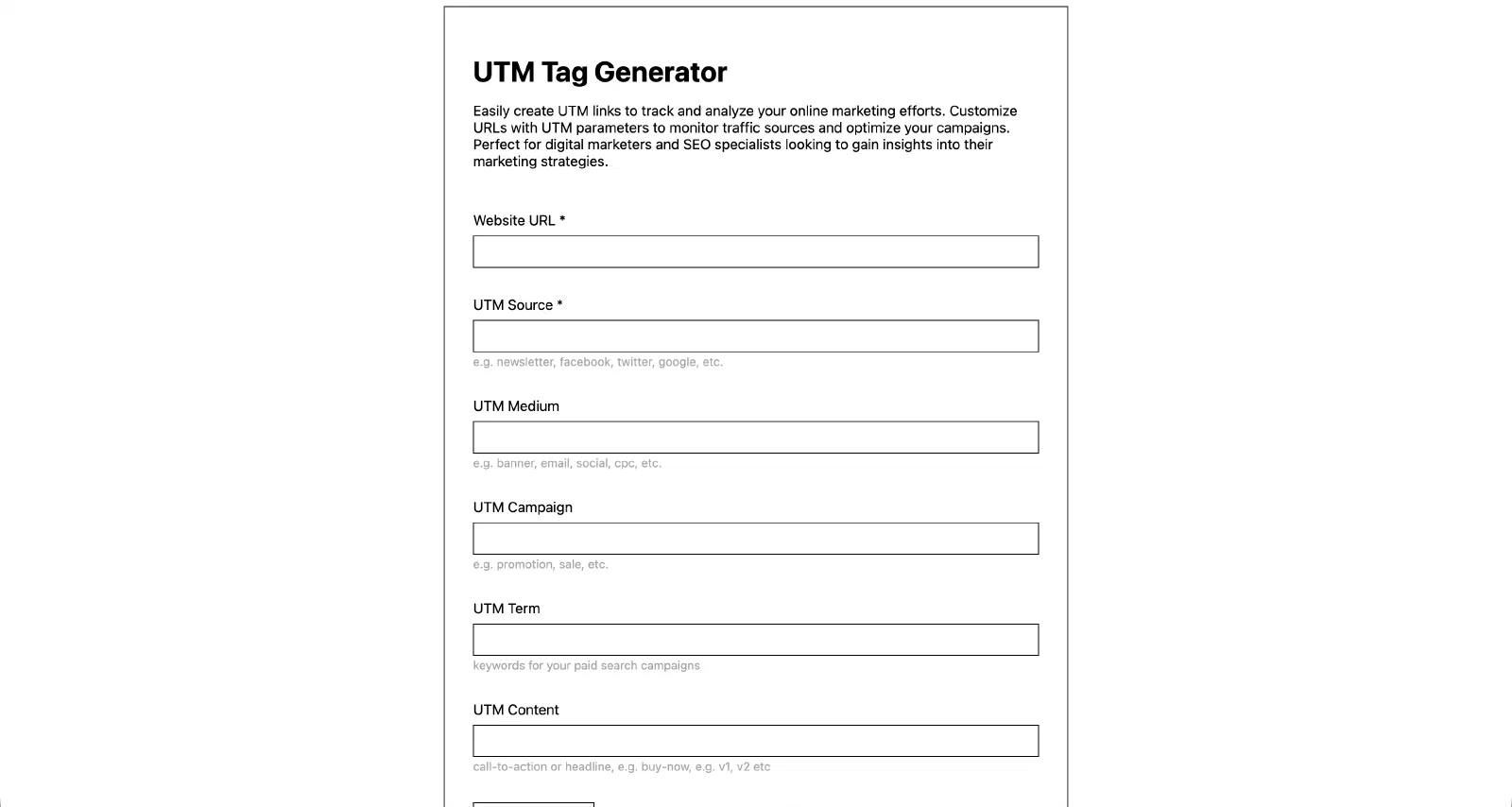 UTM ģenerators